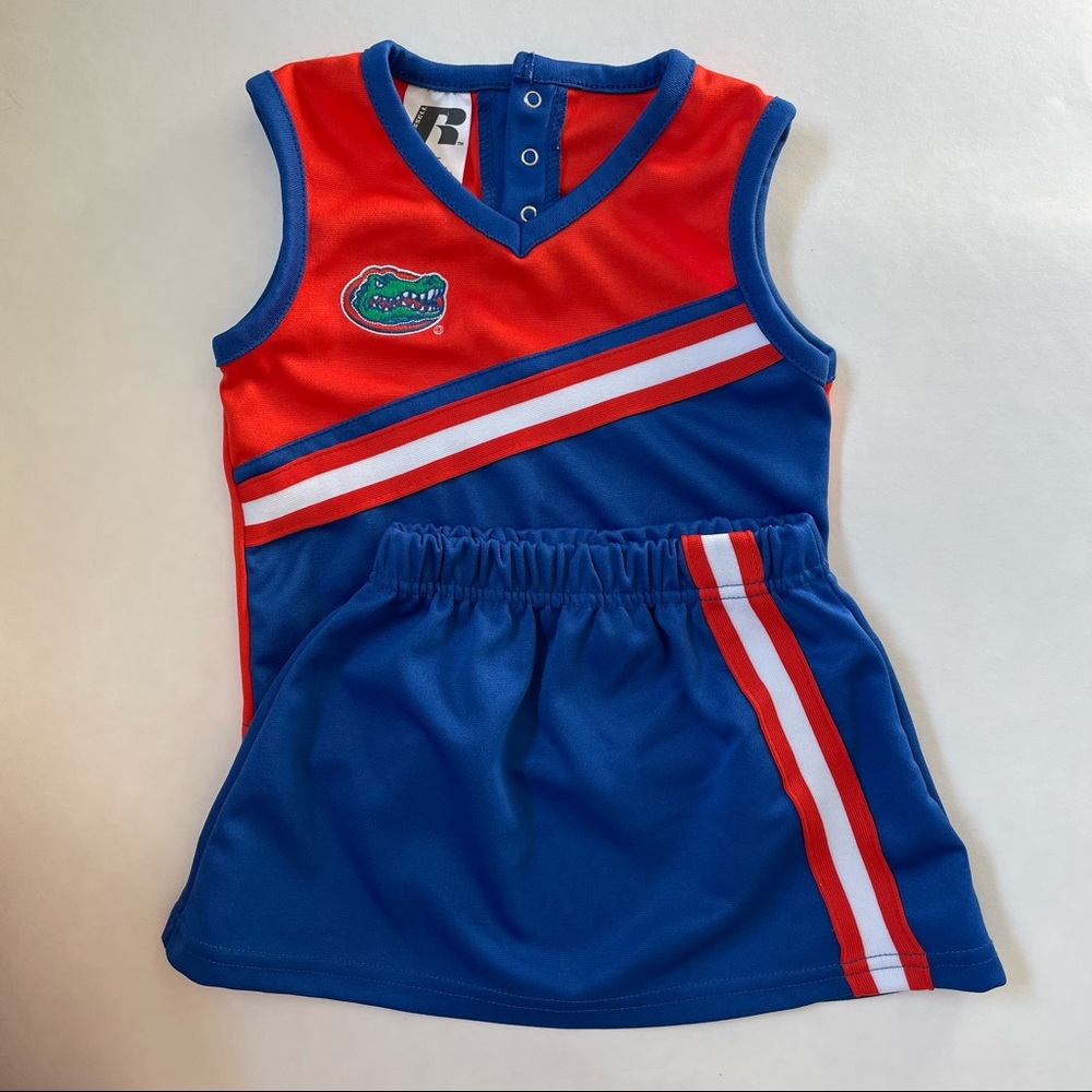 EUC 2-piece Florida Gators Infant Cheerleader Outfit